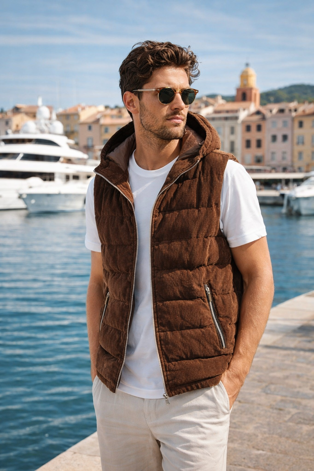 MANCHESTER GILET " COLISE "