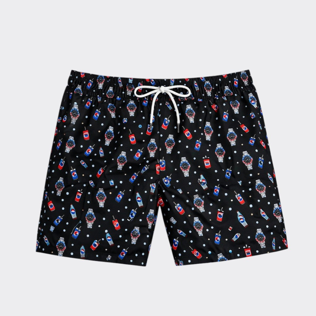 Swim Shorts " Noir Coast "