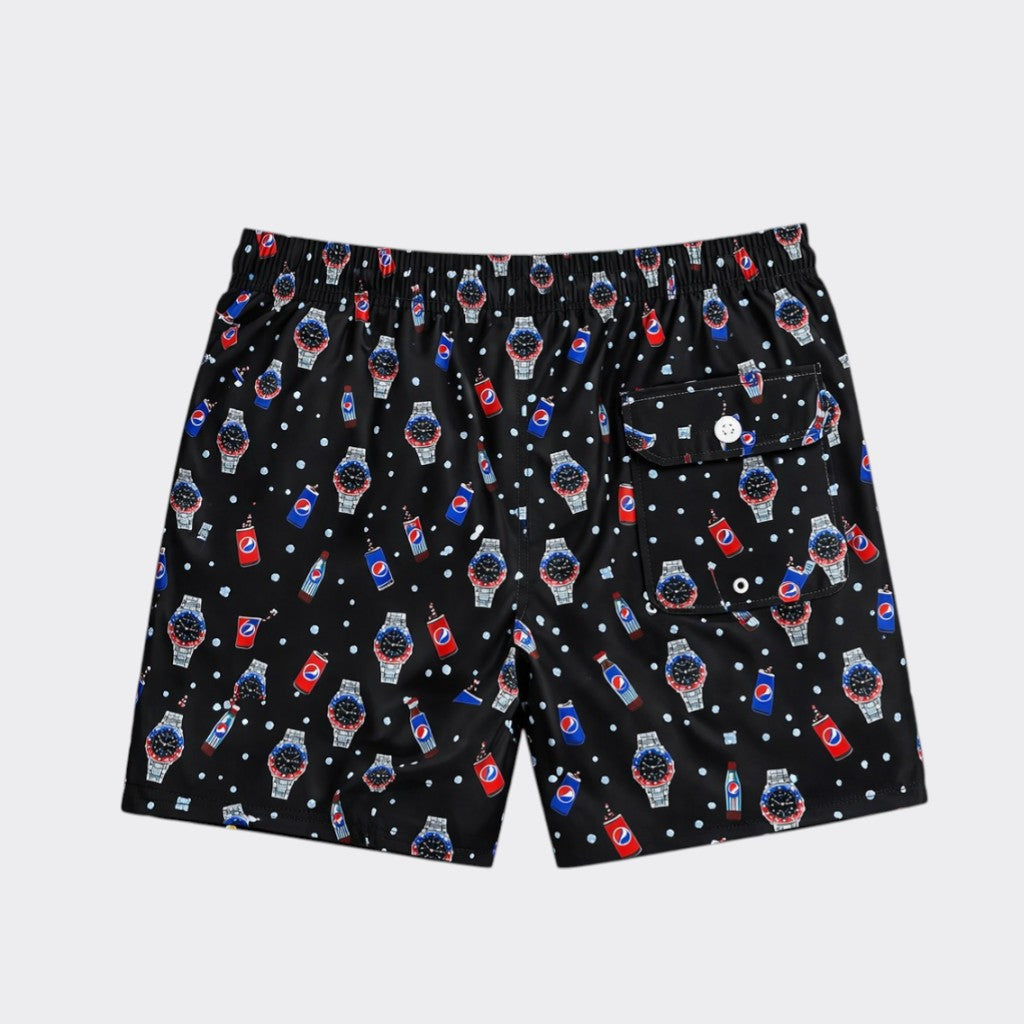 Swim Shorts " Noir Coast "